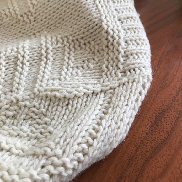 Jersild Ivory Wool Blend Turtleneck Sweater - Picture 8 of 9